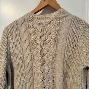 RW&CO. Textured Knit Sweater in Cream